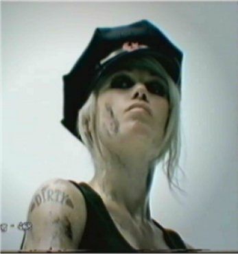 Image from "So Real" video aired by Kerrang!